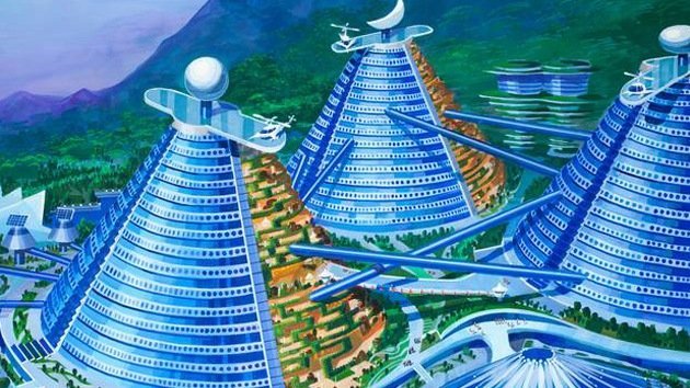 Cómo los norcoreanos imaginan la arquitectura del futuro