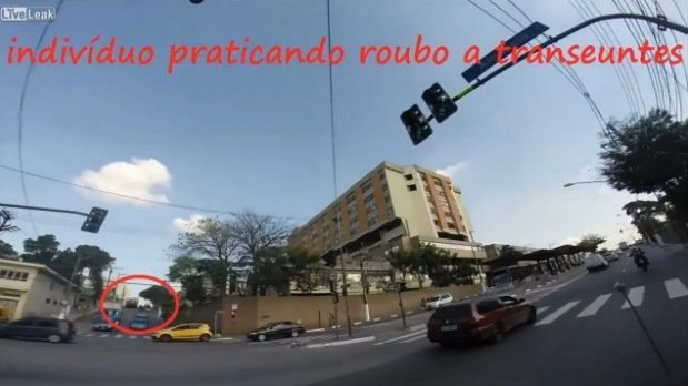 ‘Chips’ a la brasileña: Detienen a un ladrón en un operativo temerario