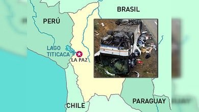Quince muertos y diecisiete heridos deja accidente de tráfico en Bolivia