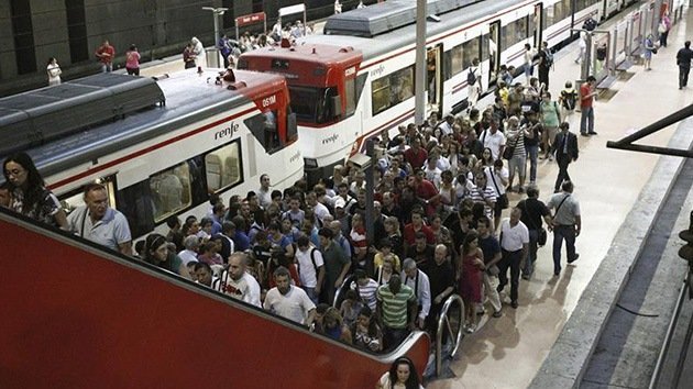 España se queda sin más de 500 trenes por huelga de 24 horas