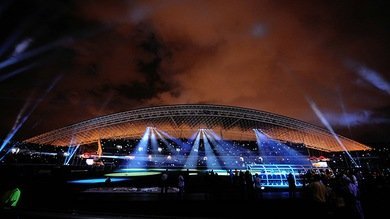 Incendio en el Estadio Nacional de Costa Rica