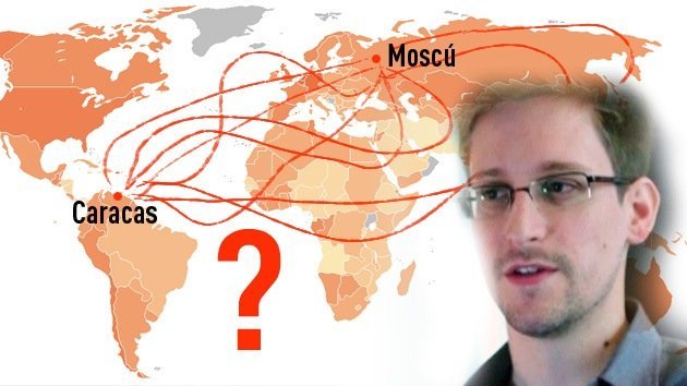 Cómo llegar de Moscú a Caracas: cinco arriesgadas opciones para Edward Snowden