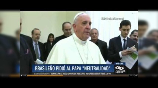 Alto funcionario brasileño le solicita al papa que no le pida a Dios que Argentina gane el Mundial