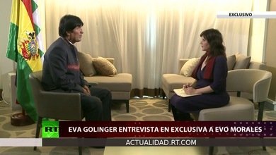 Morales a Eva Golinger: "La política de EE.UU. no cambiará"