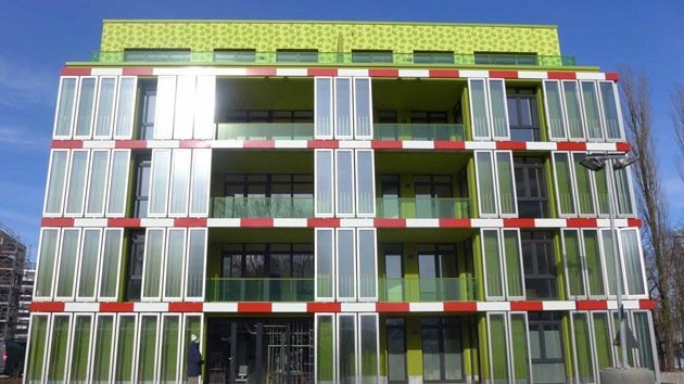 Arquitectura verde: edificio alimentado con algas causa sensación en una feria alemana