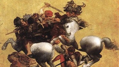 Una valiosa copia de un fresco de Leonardo da Vinci vuelve a Italia