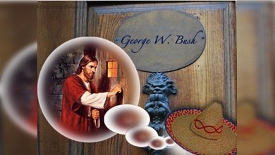 Inmigrante mexicano llega hasta la casa de George W. Bush