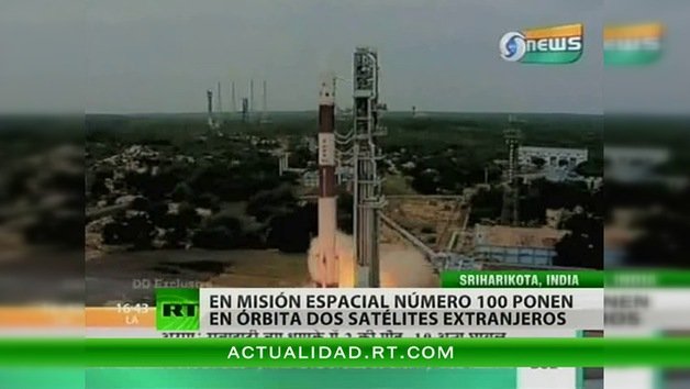 La India lanza su misión espacial número 100 