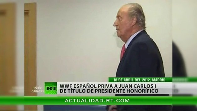 WWF España suprime la Presidencia de honor del rey Juan Carlos