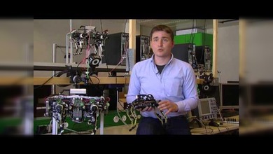 Inventan un robot con gracia felina