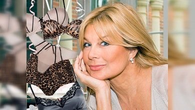 Modelo de lencería con 58 primaveras