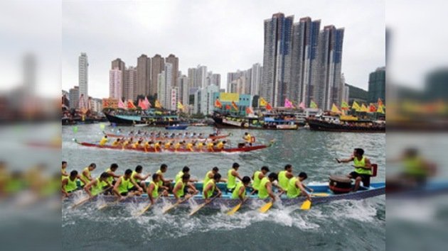 Se celebra en China la Fiesta del bote del Dragón