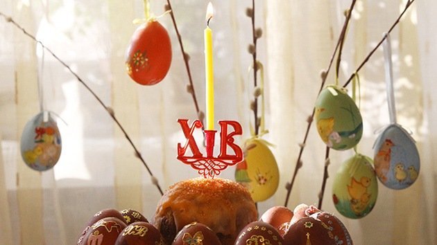 Fotos: Los ortodoxos rusos celebran la Pascua siguiendo sus propias tradiciones