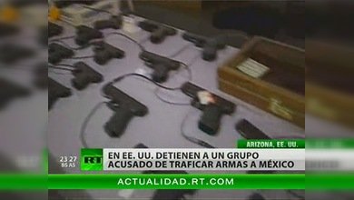 Detienen a 20 presuntos traficantes de armas en Estados Unidos