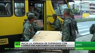 Decenas de miles de ecuatorianos residentes en el extranjero ya votan a su presidente