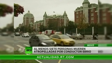 Atropello múltiple mortal en el Día Sin Autos en las calles de Moscú