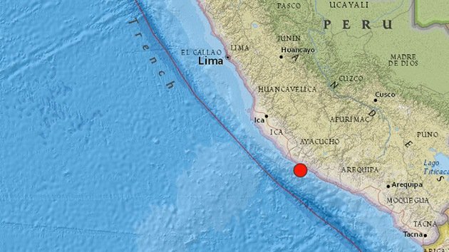 Un fuerte terremoto de 7,0 sacude Perú