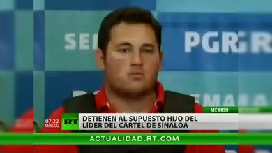 Detienen al supuesto hijo del líder del cártel de Sinaloa