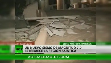 Dos sismos de siete grados sacuden Birmania