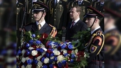 Medvédev recordó el precio que pagó Rusia por la libertad de Europa