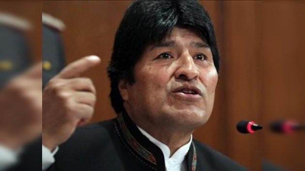 Morales amenaza con una huelga de hambre por la Ley de Autonomías