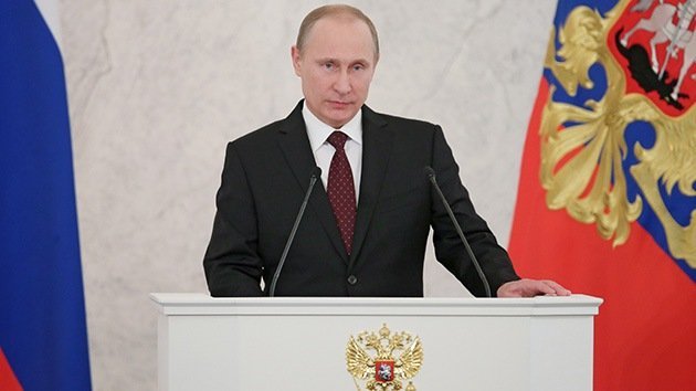 AVANCE: Putin se dirige a la Asamblea Federal de Rusia