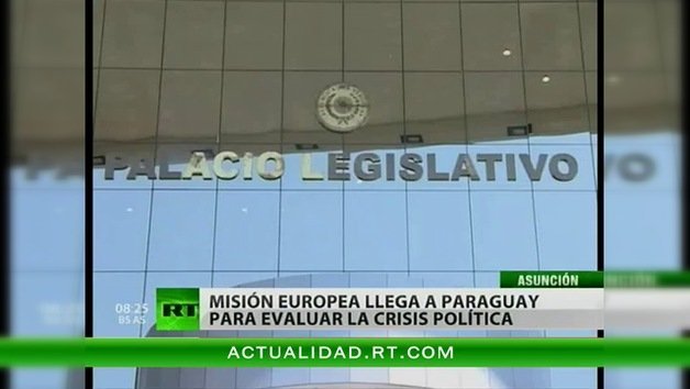 Misión europea llega a Paraguay para evaluar la crisis política