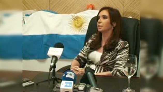 Cristina Fernández a favor de los matrimonios gay