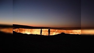 Apagarán la famosa “Puerta del Infierno”