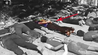 Un soldado iraquí sobrevive a una masacre del Estado Islámico fingiendo su muerte