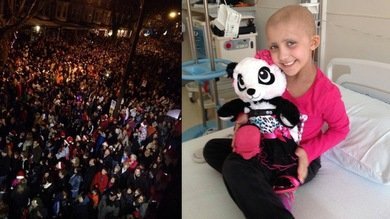 Video: Niña a punto de morir recibió recital de villancicos, su último deseo de Navidad