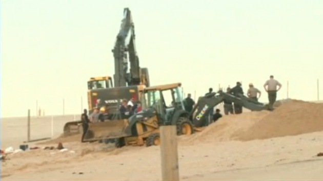 Salvan la vida de un niño que estuvo tres horas sepultado por una duna