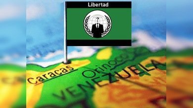 Anonymous avisa de una serie de ataques contra Venezuela