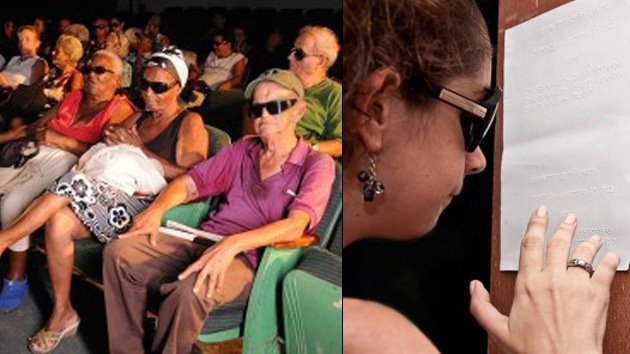 Cuba: Los ciegos también van al cine