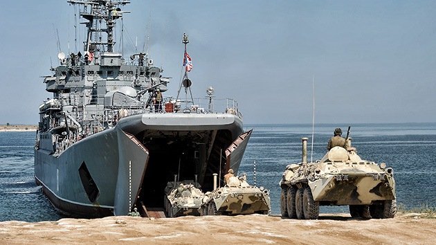 Cuenta regresiva: dos buques de guerra rusos, listos para zarpar rumbo a Siria