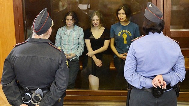 Las Pussy Riot, condenadas a dos años de cárcel