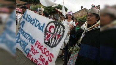 Los cuatro presos mapuches en huelga de hambre en Chile están al borde de la muerte