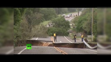 EE.UU.: Deslizamiento de tierra en Baltimore sepulta al menos 6 coches
