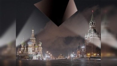 Un OVNI sobre el Kremlin