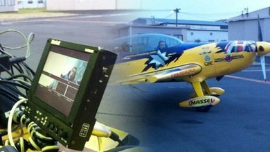 Video:Un presentador se desmayó en directo durante una acrobacia aérea