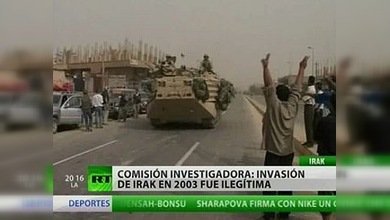 El informe holandés determina que la ONU no tenía mandato para invadir Irak