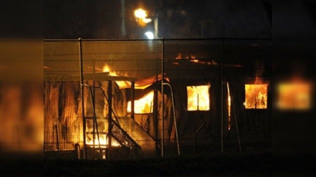 Un grupo de indocumentados incendia un centro de detención de inmigrantes en Sídney 