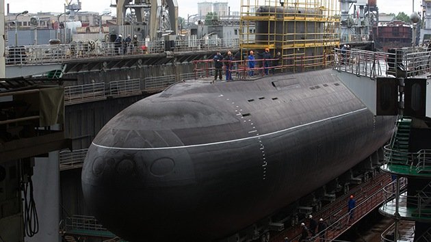 Rusia bota su tercer 'agujero negro', el submarino casi indetectable para la OTAN