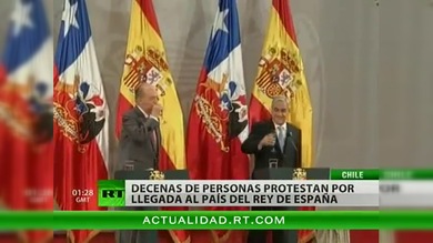 El rey Juan Carlos elogió a Chile y criticó a los países “arbitrarios”