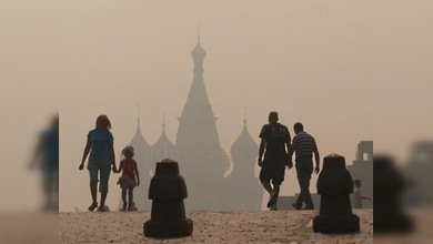 Moscú sigue 'ahumándose'