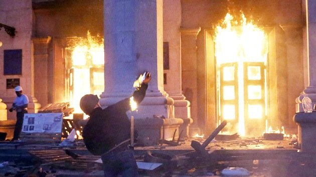 El infierno de Odesa desde adentro: ucraniano grabó video antes de morir entre las llamas
