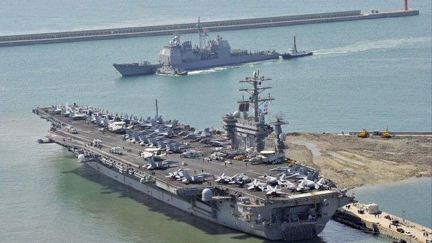 EE.UU. y Corea del Sur inician sus maniobras con intervención de un portaaviones nuclear