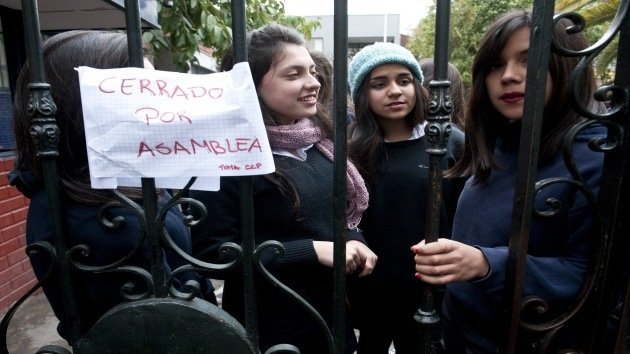 Estudiantes chilenos anuncian un "nuevo estallido social"