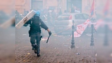 Roma sale a la calle contra el plan de austeridad