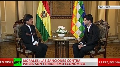 Morales a RT: "Sanciones a Rusia son terrorismo económico"